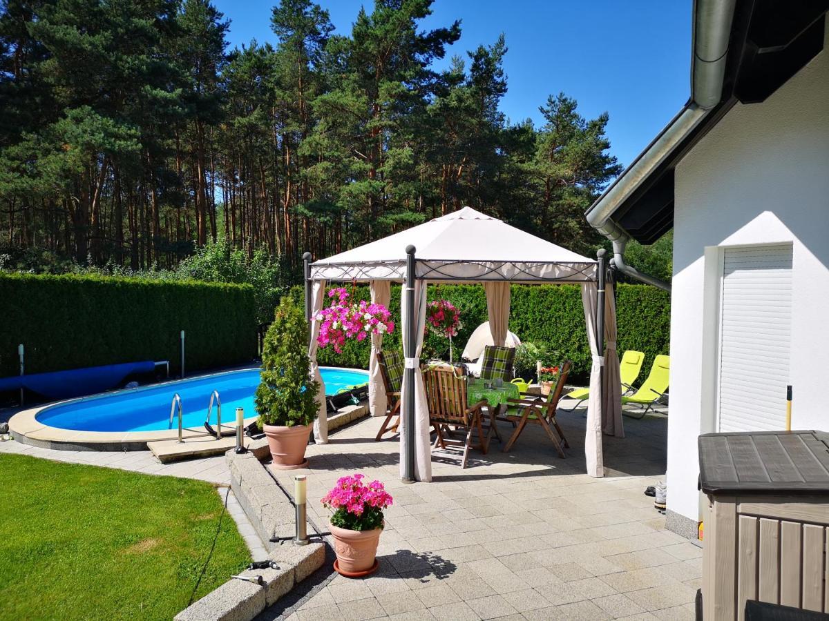 Gaestezimmer Im Bewohnten Efh Mit Pool Und Garten Ziltendorf 외부 사진